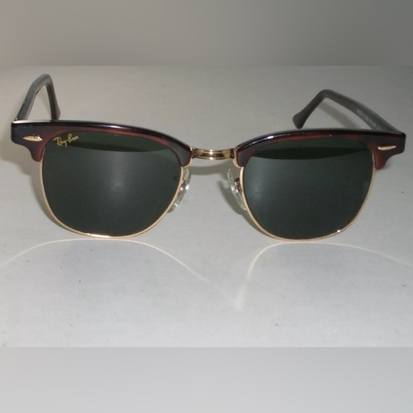 Ray-Ban Accessories - 1980's VINTAGE RAY-BAN CLUBMASTER SUNGLASSES